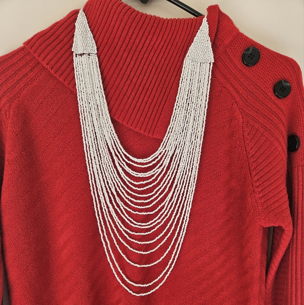 Handmade beaded necklace